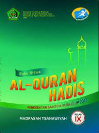 Image of Al Qur'an Hadis IX Pendekatan Saintifik Kurikulum 2013