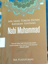 Image of Apa Yang Tokoh Dunia Katakan Tentang Nabi Muhammad