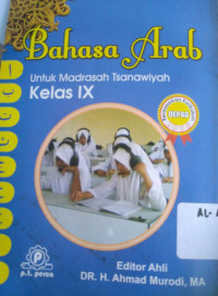 Image of Bahasa Arab untuk Madrasah Tsanawiyah Kelas IX