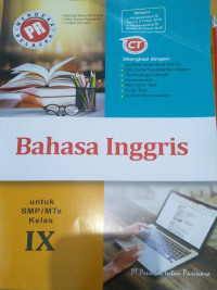 Image of Bahasa Inggris untuk SMP/MTs Kelas IX