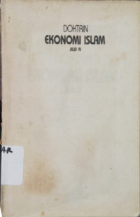 Image of Doktrin Ekonomi Islam Jilid IV