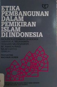 Image of Etika Pembangunan dalam Pemikiran Islam di Indonesia
