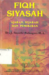 Image of Fiqh Siyasah : Ajaran, Sejarah dan Pemikiran
