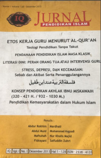 Image of Jurnal Pendidikan Islam