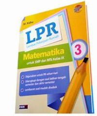 Image of LPR Matematika 3 : untuk SMP dan MTs Kelas IX