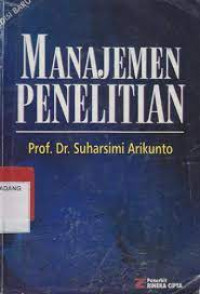 Image of Manajemen Penelitian