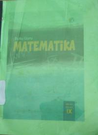 Image of Matematika : SMP/MTs Kelas IX