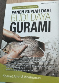 Image of Panen Rupiah Dari Budi Daya Gurami