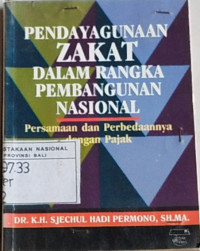Image of Pendayagunaan Zakat Dalam Rangka Pembangunan Nasional