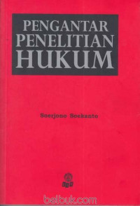 Image of Pengantar Penelitian Hukum