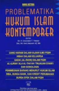 Image of Problematika Hukum Islam Kontemporer Jilid 2