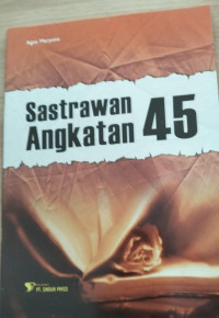 Image of Sastrawan Angkatan 45