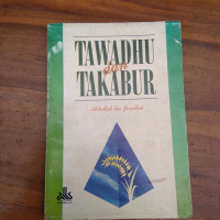 Image of Tawadhu dan Takabur
