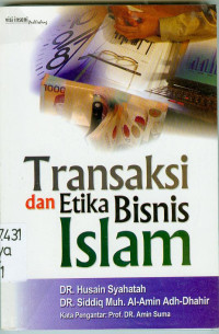 Image of Transaksi dan etika bisnis Islam