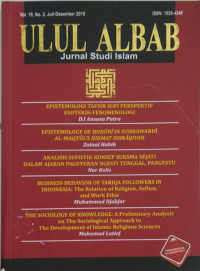 Image of Ulul Albab : Jurnal Studi Islam